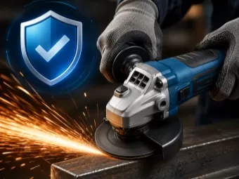 Qu'est-ce que la protection contre le rebond dans une meuleuse d'angle ?